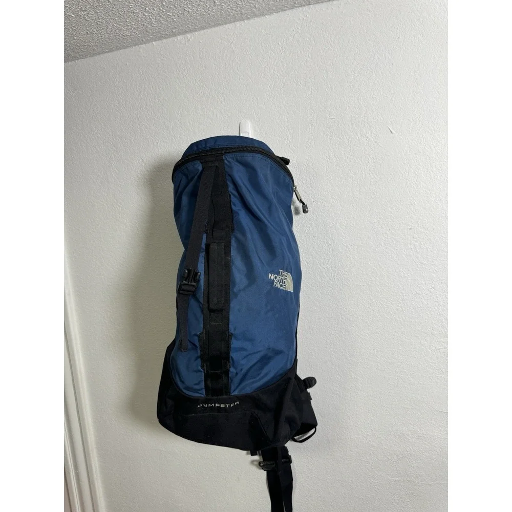 The North Face‎ Hiking Camping Backpack Navy Blue Black Size Large